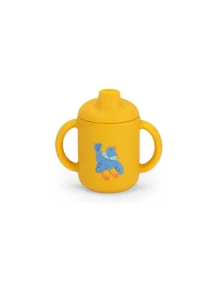 Moulin Roty Set vaisselle silicone Puce & Pilou -