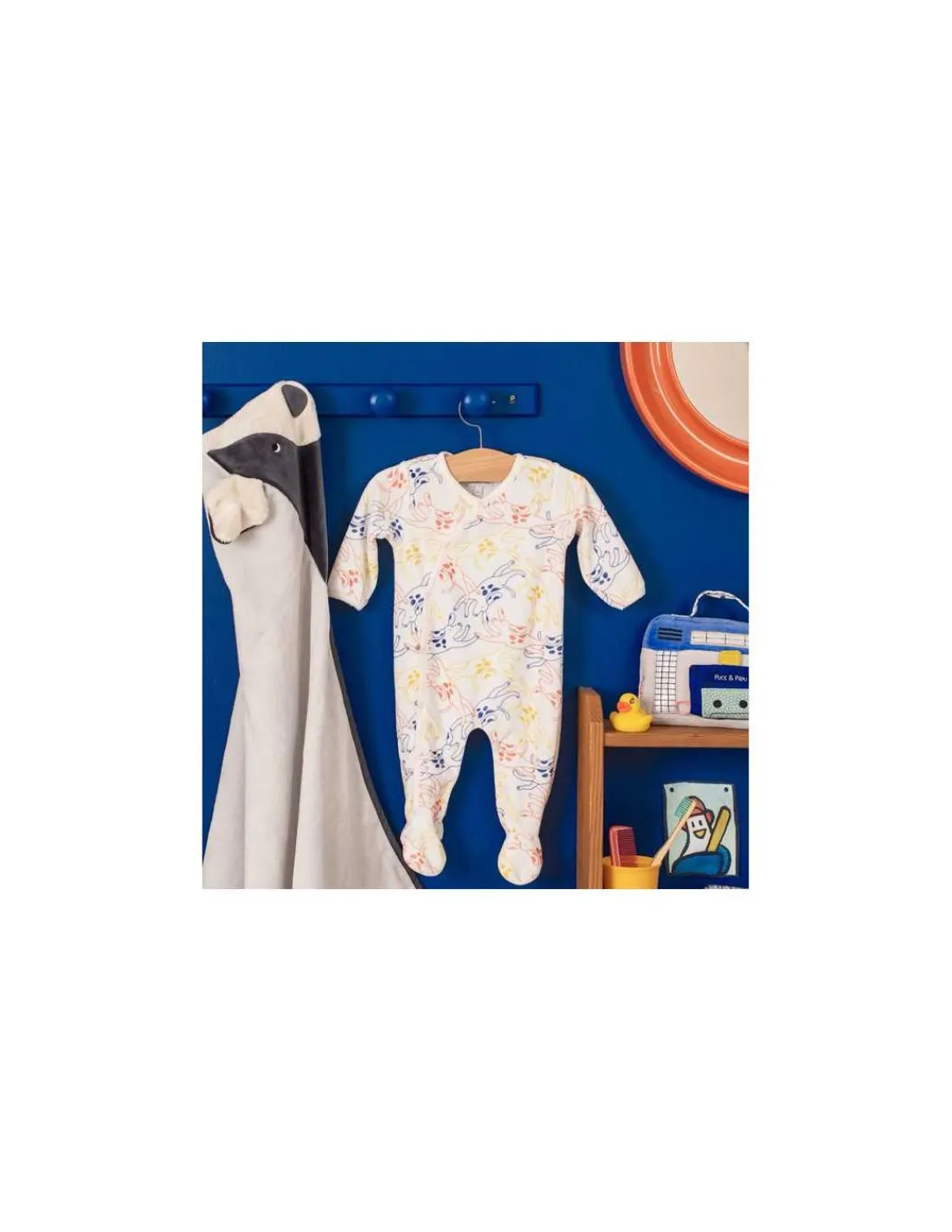 Moulin Roty Sortie de bain Puce & Pilou -