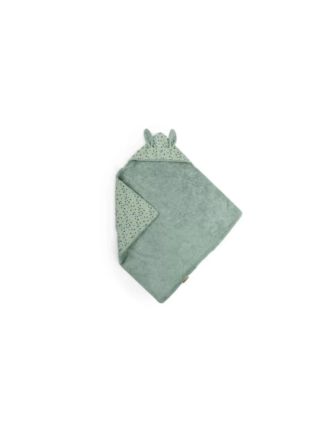 Moulin Roty Sortie de bain sauge Trois Petits Lapins -