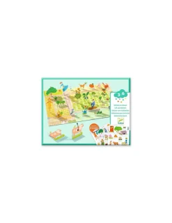 Djeco Stickers à relever À la ferme -