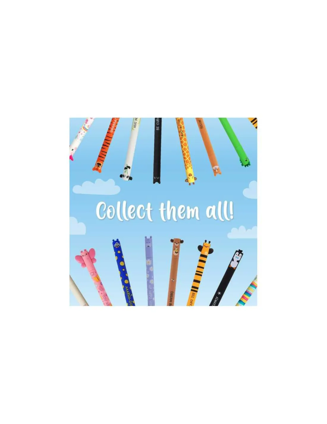 Enfant Legami Stylo à encre gel effaçable Monstre -