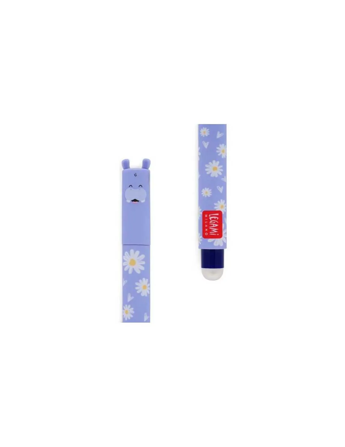 Enfant Legami Stylo à encre gel effaçable Hippo -