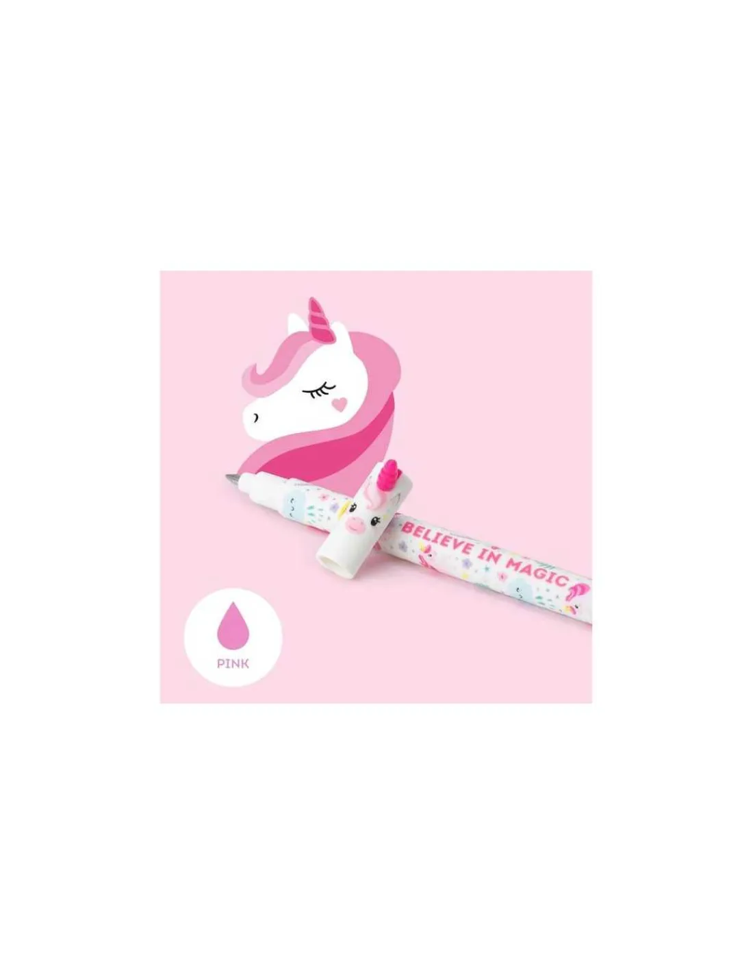 Enfant Legami Stylo à encre gel effaçable Licorne -