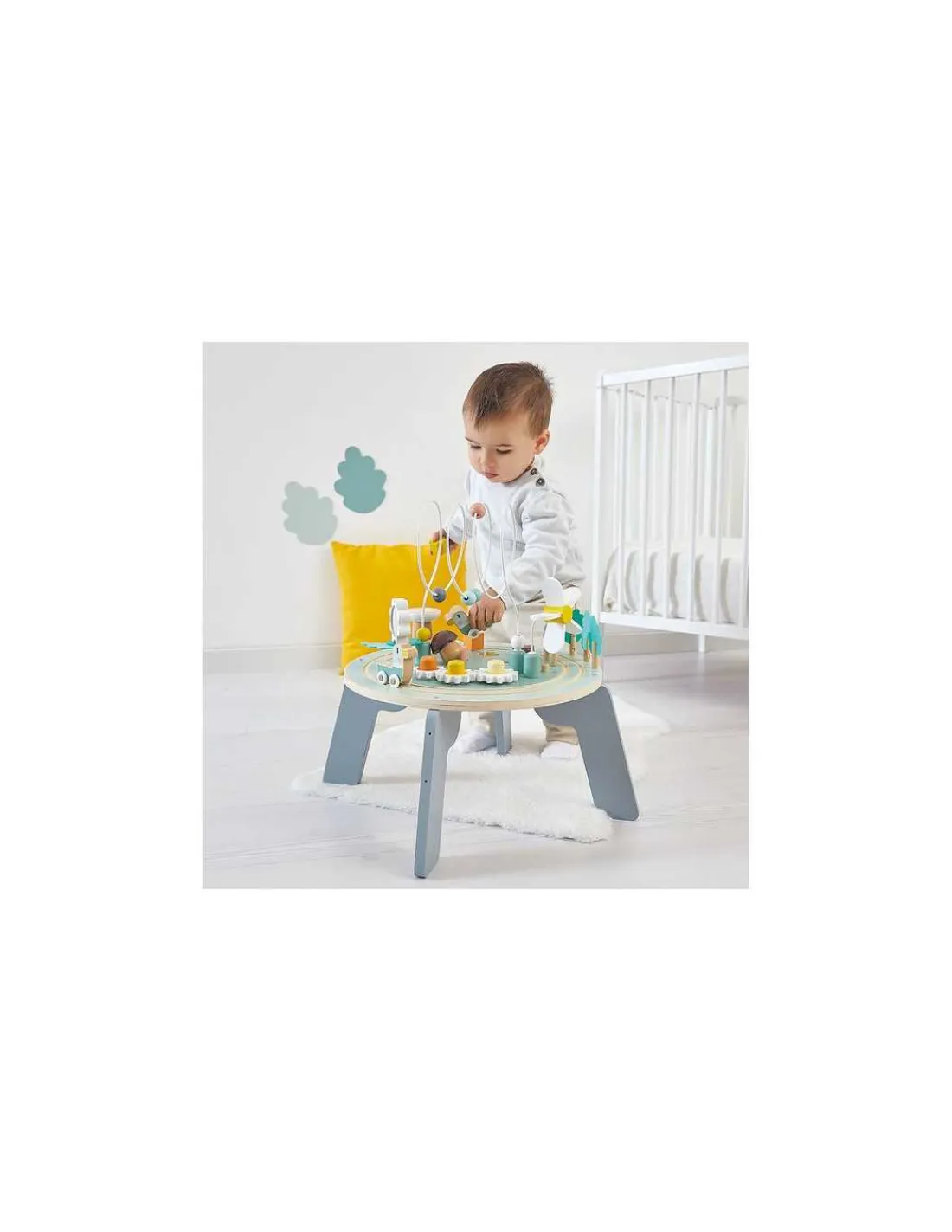 Janod Table d’activités en bois Le Jardin -