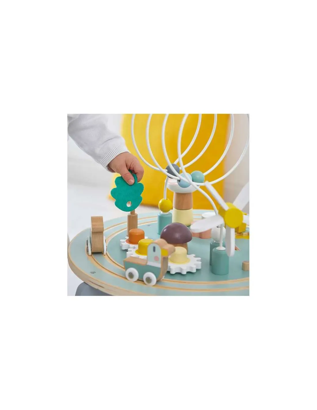 Janod Table d’activités en bois Le Jardin -