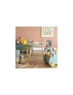 Enfant Moulin Roty Table Trois petits lapins -