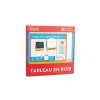 Enfant Jeujura Tableau multifonctions en bois -