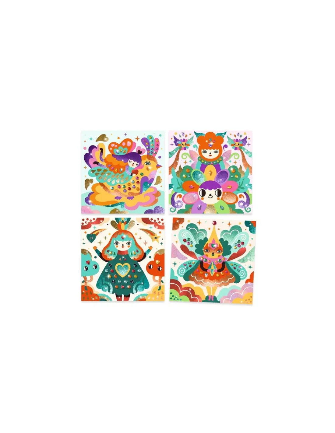 Djeco Tableaux à métalliser Harmonie -