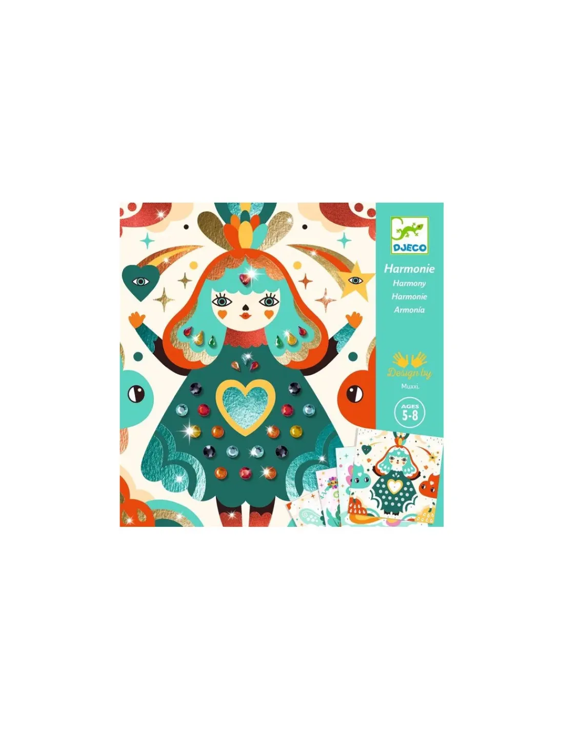 Djeco Tableaux à métalliser Harmonie -