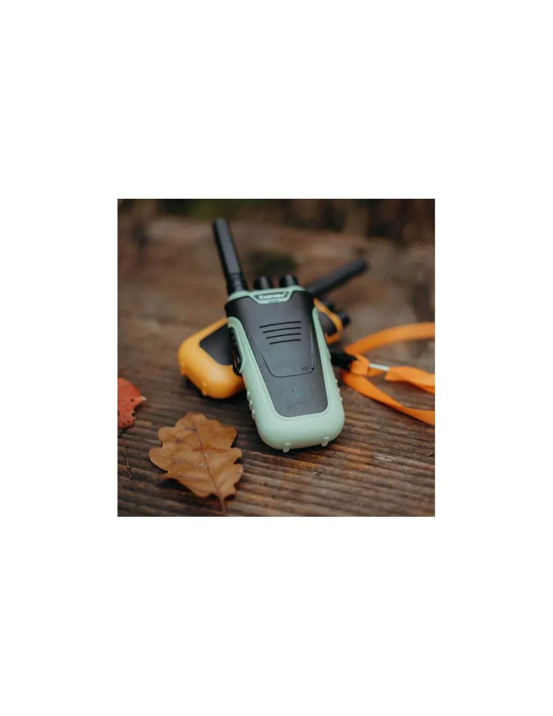 Enfant Kidywolf Talkie walkie avec batterie orange et vert -