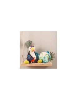 Moulin Roty Tambourin bleu Dans la jungle -