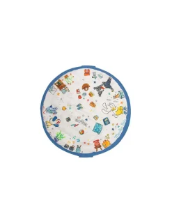 Moulin Roty Tapis de jeu et sac de rangement Puce & Pilou -