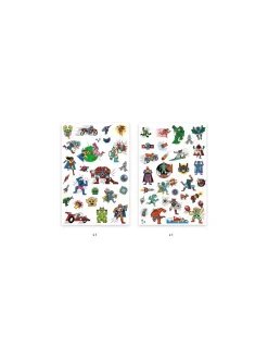 Enfant Djeco Tatouages Heroes vs villains -