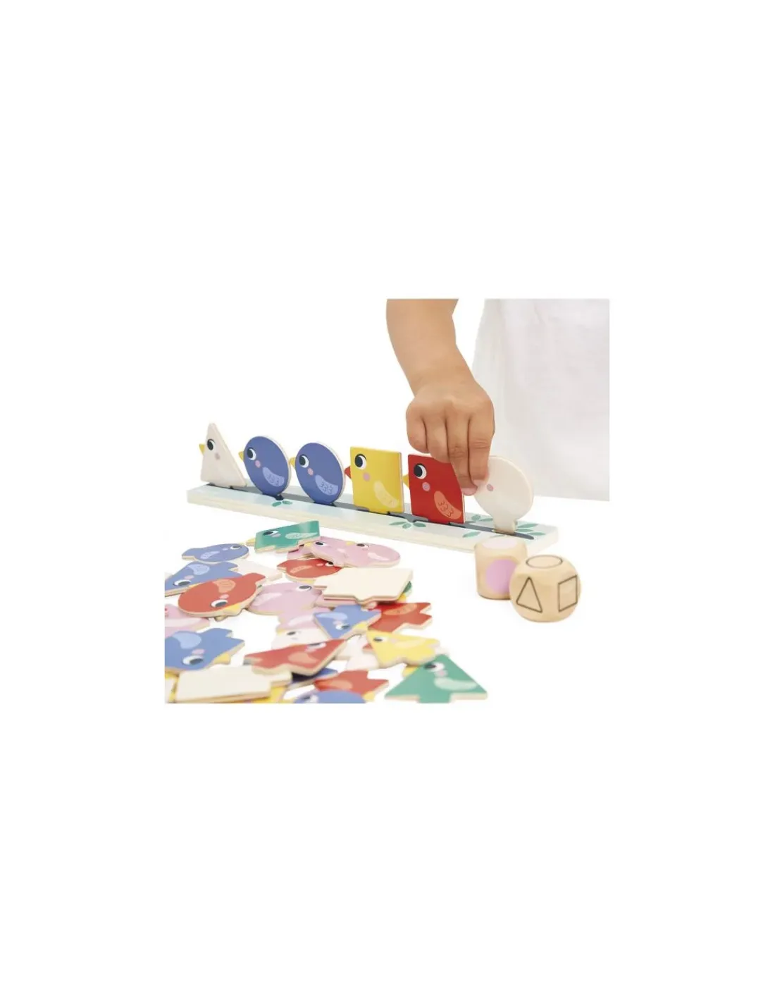 Janod Tri des formes, couleurs et tailles Oiseaux -