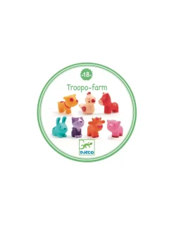 Djeco Troopo farm animaux de la ferme -