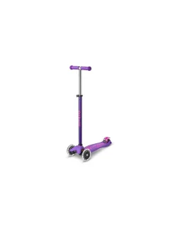 Micro Mobility Trottinette Maxi Micro Deluxe LED Violet -