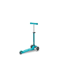 Micro Mobility Trottinette Mini Micro Deluxe LED Aqua -