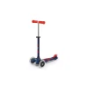 Micro Mobility Trottinette Mini Micro Deluxe LED Bleu marine et rouge -