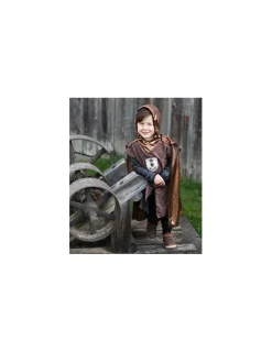 Great Pretenders Tunique et cape de chevalier cuivre 4-6 ans -