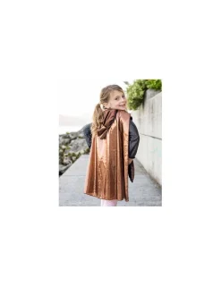 Great Pretenders Tunique et cape de chevalier cuivre 4-6 ans -