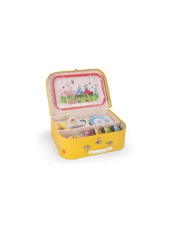 Moulin Roty Valise dinette thé métal La Grande Famille -
