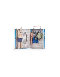 Moulin Roty Valise La petite armoire Sylvain La Grande Famille -