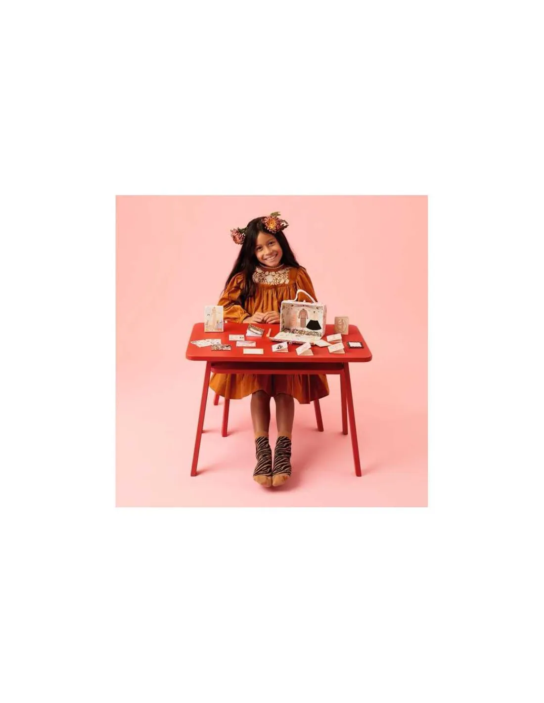 Lovely Paper by Djeco Valise papeterie Tinou - Djeco