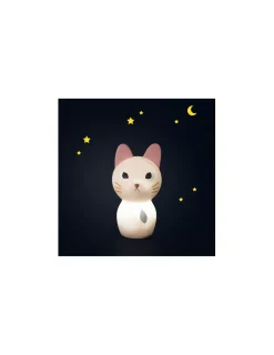 Enfant Moulin Roty Veilleuse chat Après la pluie -