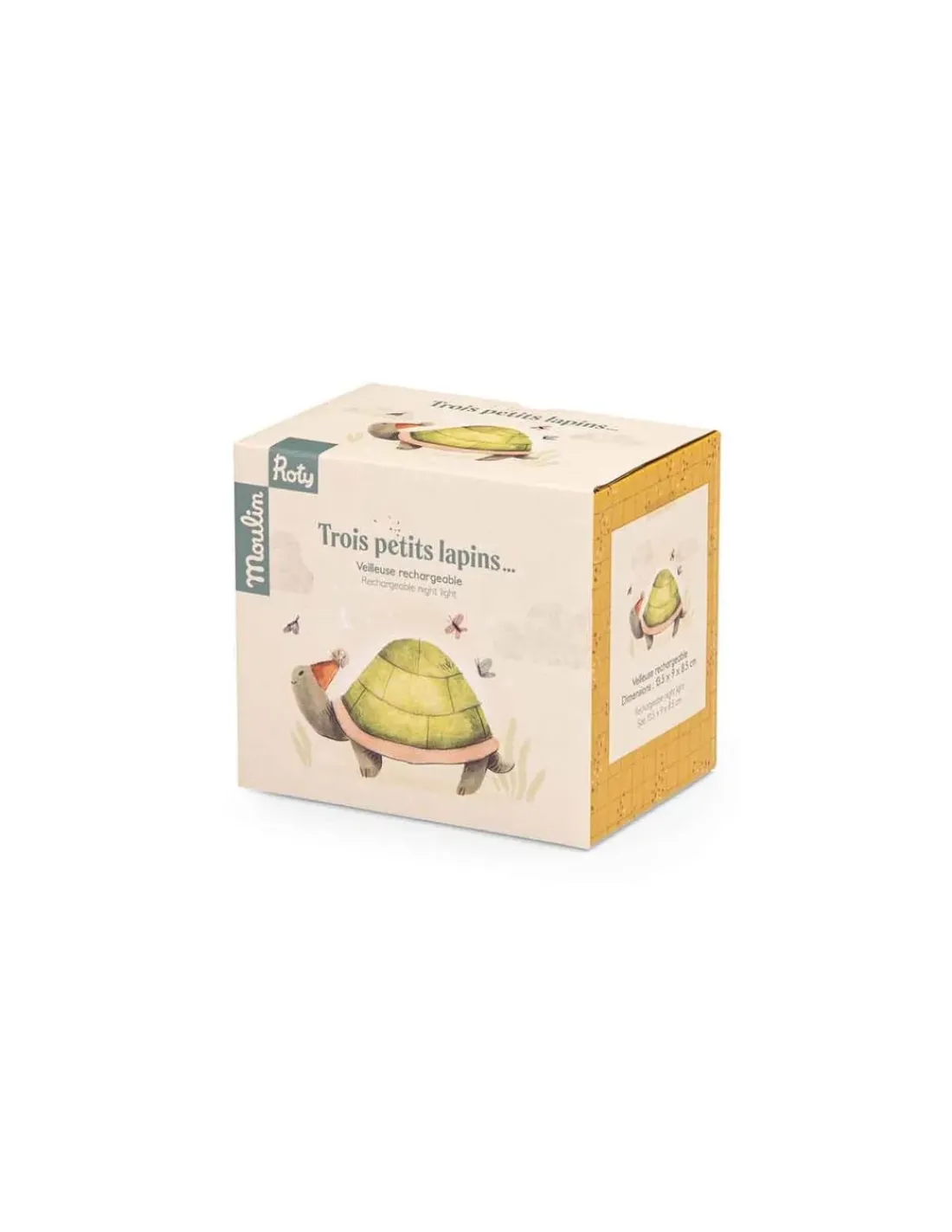 Enfant Moulin Roty Veilleuse tortue Trois Petits Lapins -