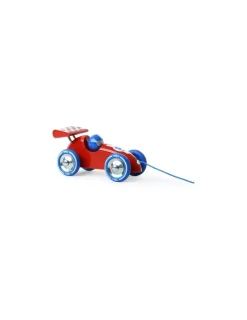 Vilac Voiture de course rouge et bleue -