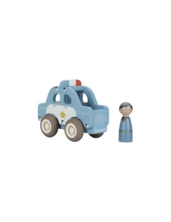 Little Dutch Voiture de police en bois -
