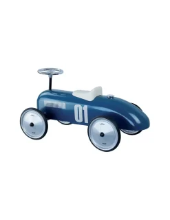 Vilac Voiture porteur métal bleu pétrole -