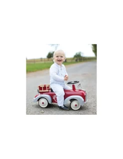 Baghera Voiture porteur speedster pompier -