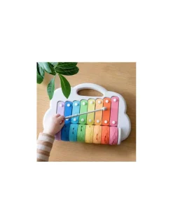 Tiger Tribe Xylophone à rouleaux arc en ciel -